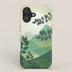 Green Mountains iPhone Case Gallery Image 1