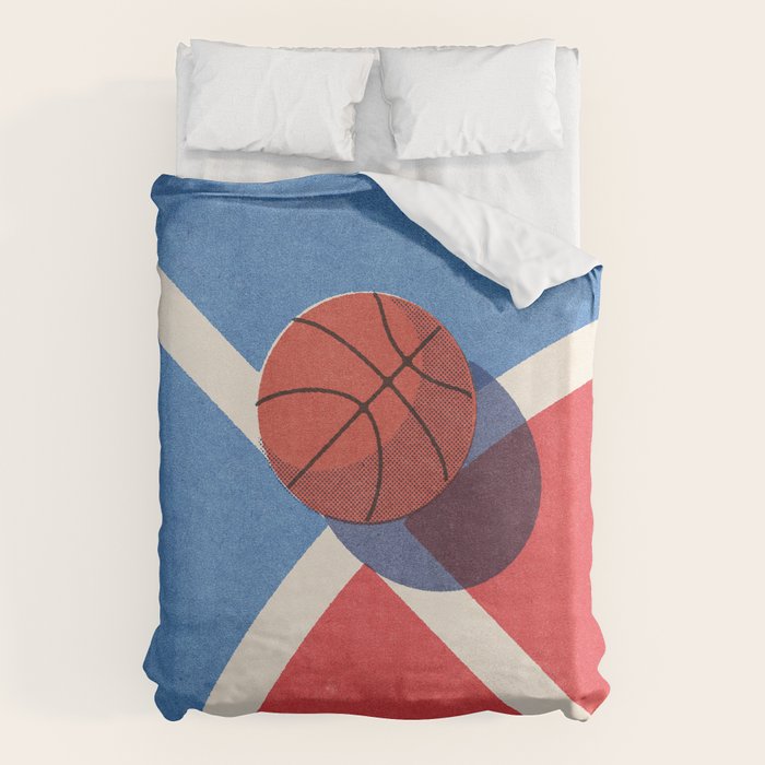 BALLS / Basketball - outdoor I Duvet Cover Gallery Image 1
