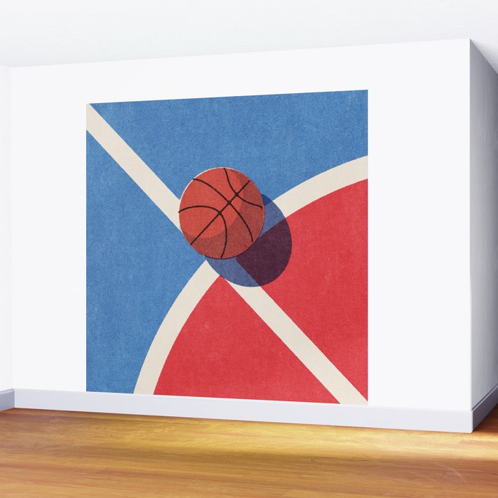 BALLS / Basketball - outdoor I Wall Mural Gallery Image 2