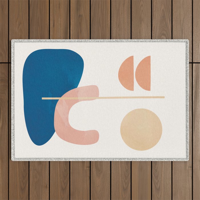 Set Line Flow 03 Outdoor Rug Gallery Image 1