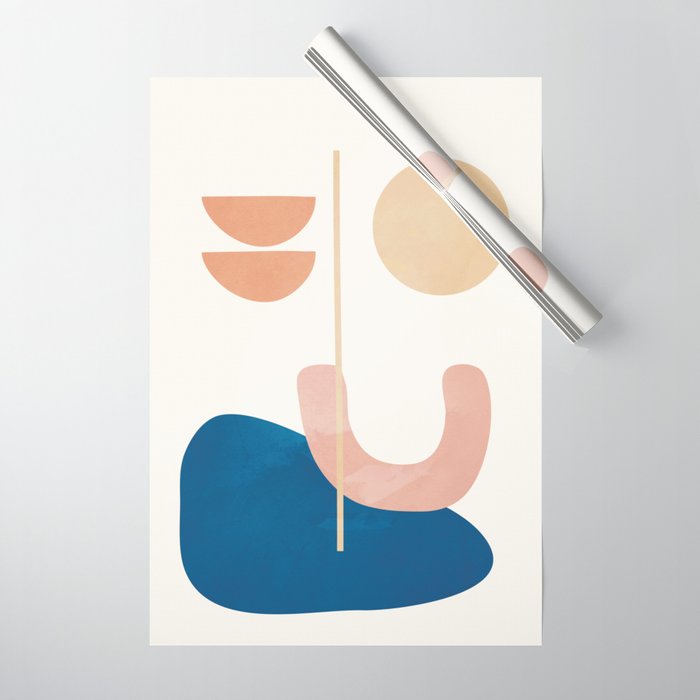 Set Line Flow 03 Wrapping Paper Gallery Image 1