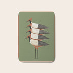 Four Birds I Bath Mat Gallery Image 1