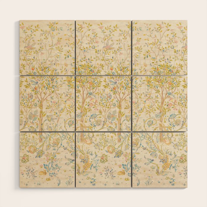 Willaim Morris "Melsetter" 1 Wood Wall Art Gallery Image 1