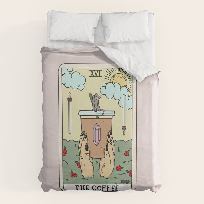 COFFEE READING Duvet Cover Gallery Image 1