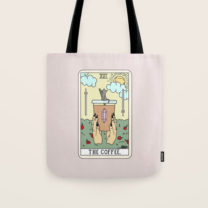COFFEE READING Tote Bag Gallery Image 1
