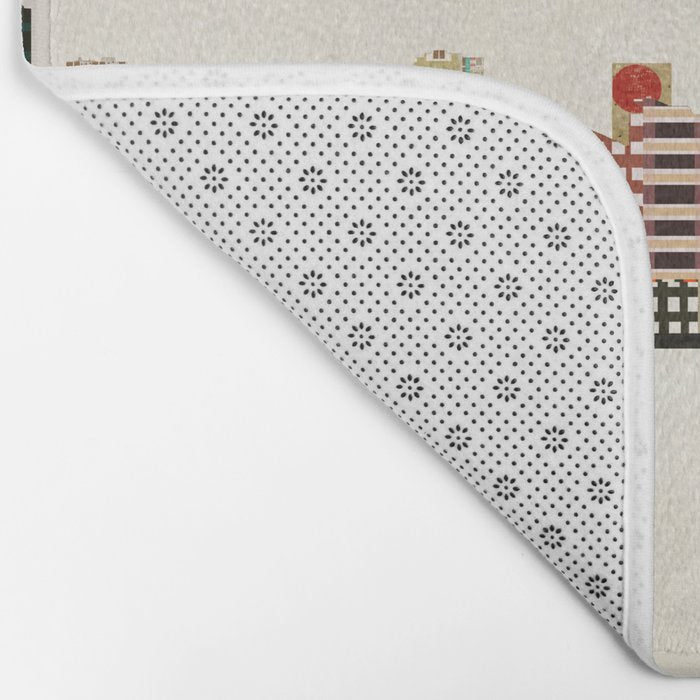 toronto city skyline Bath Mat Gallery Image 2