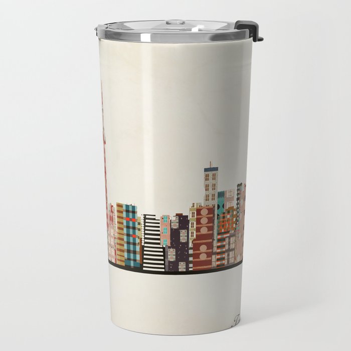 toronto city skyline Travel Mug Gallery Image 2