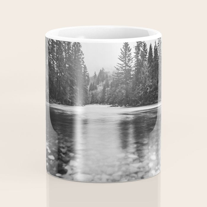 Pacific Northwest River III - Nature Photography Coffee Mug Gallery Image 4