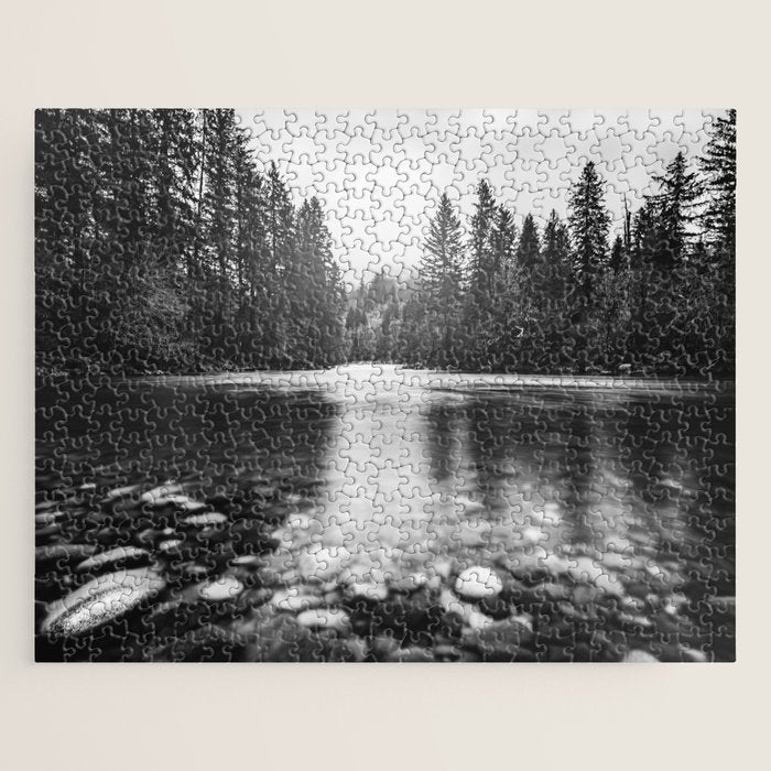 Pacific Northwest River III - Nature Photography Jigsaw Puzzle Gallery Image 1