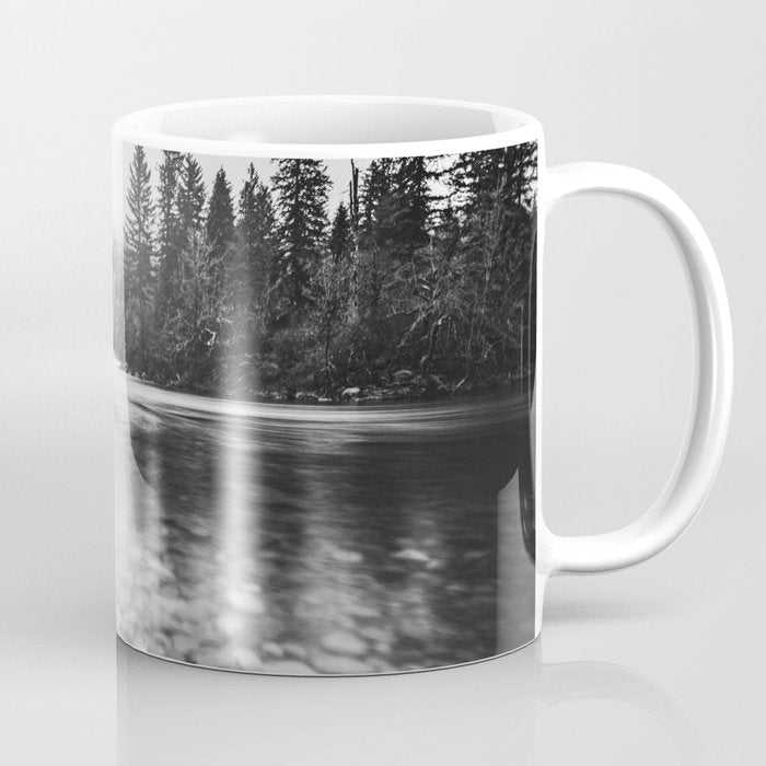 Pacific Northwest River III - Nature Photography Coffee Mug Gallery Image 1