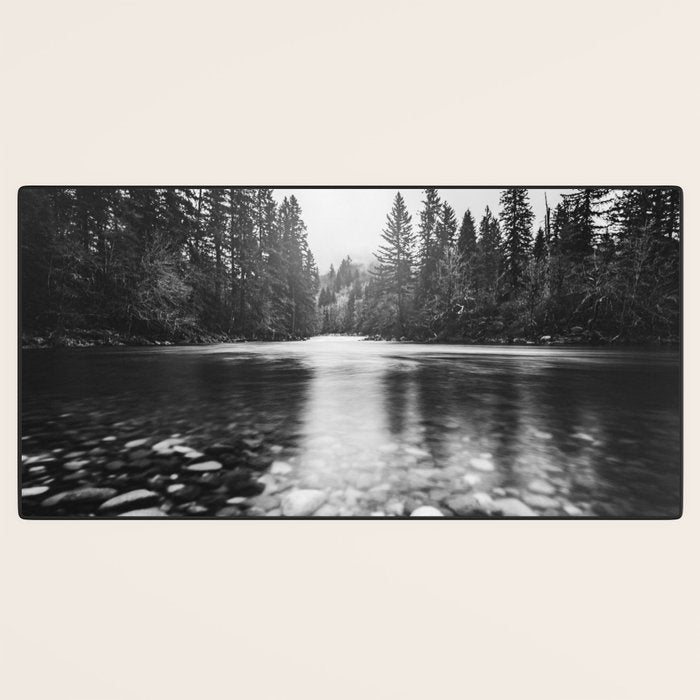 Pacific Northwest River III - Nature Photography Desk Mat Gallery Image 3