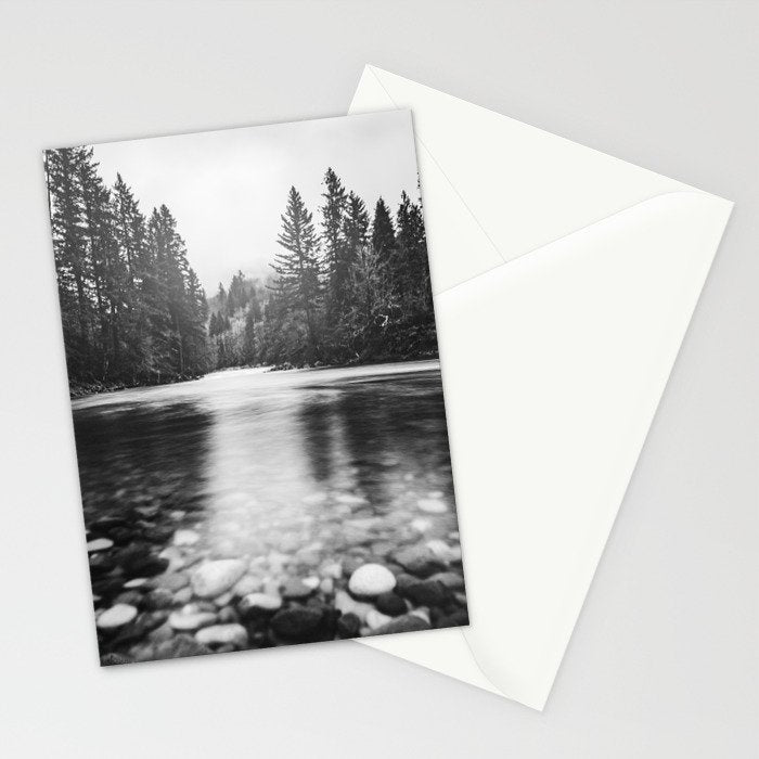 Pacific Northwest River III - Nature Photography Stationery Card Gallery Image 2