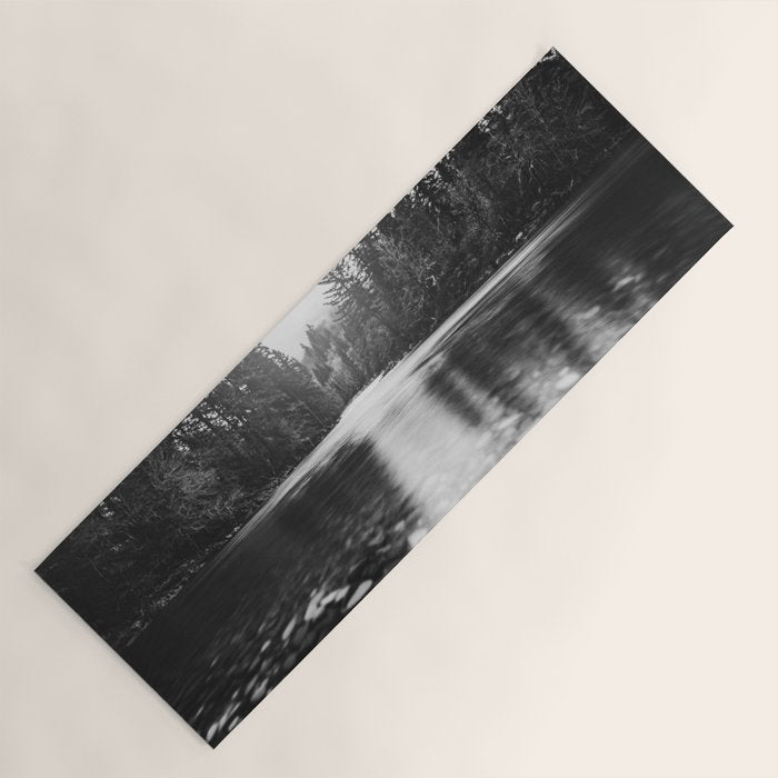 Pacific Northwest River III - Nature Photography Yoga Mat Gallery Image 1