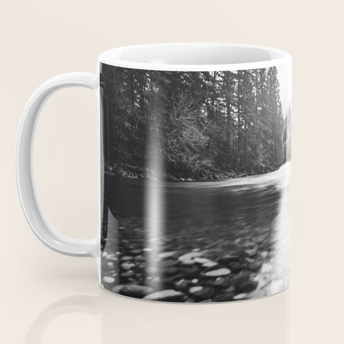 Pacific Northwest River III - Nature Photography Coffee Mug Gallery Image 3