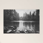Pacific Northwest River III - Nature Photography Welcome Mat Gallery Image 1