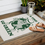 Time to Go Green Outdoor Rug Gallery Image 2