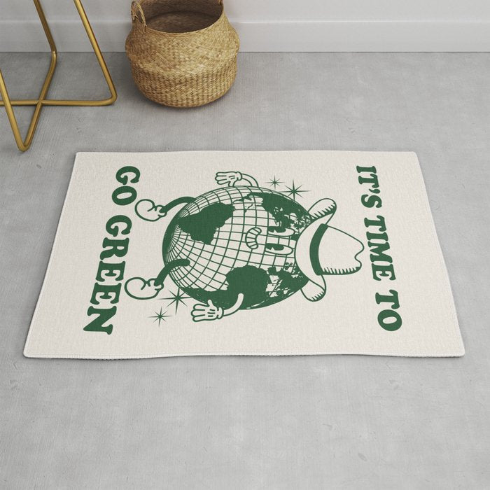 Time to Go Green Rug Gallery Image 1