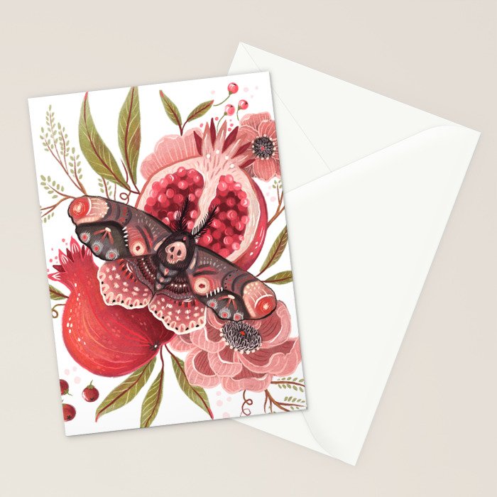 Moth Wings II Stationery Card Gallery Image 2