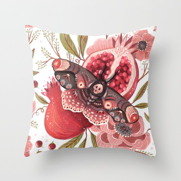Moth Wings II Throw Pillow Gallery Image 6
