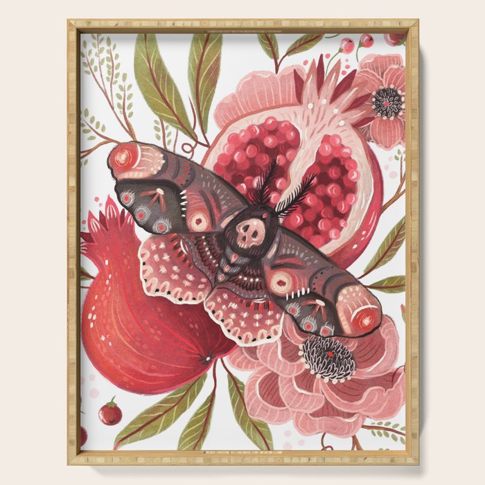 Moth Wings II Serving Tray Gallery Image 1