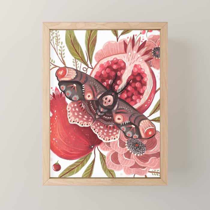Moth Wings II Mini Art Print Gallery Image 1