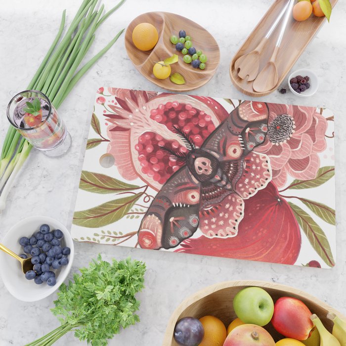 Moth Wings II Cutting Board Gallery Image 2