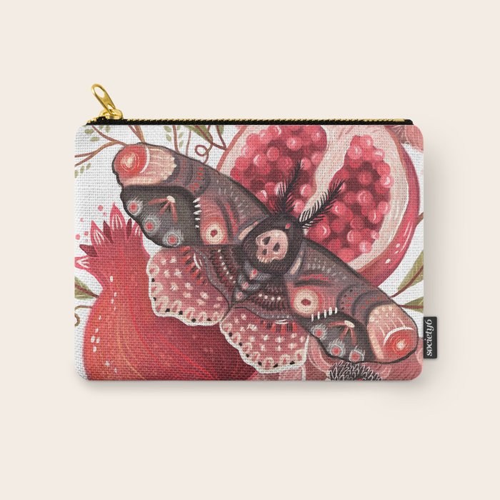 Moth Wings II Carry All Pouch Gallery Image 1