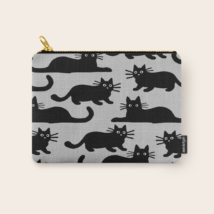 Black Cat(s) Carry All Pouch Gallery Image 1