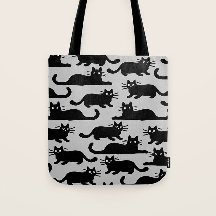 Black Cat(s) Tote Bag Gallery Image 1