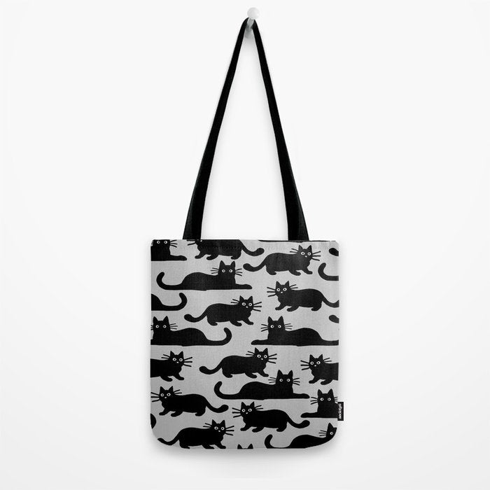 Black Cat(s) Tote Bag Gallery Image 2