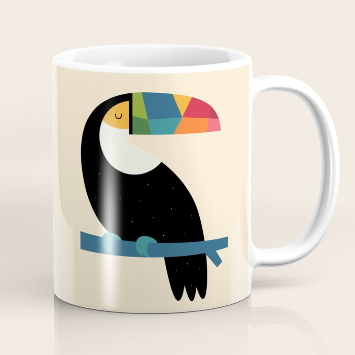 Rainbow Toucan Coffee Mug Gallery Image 1
