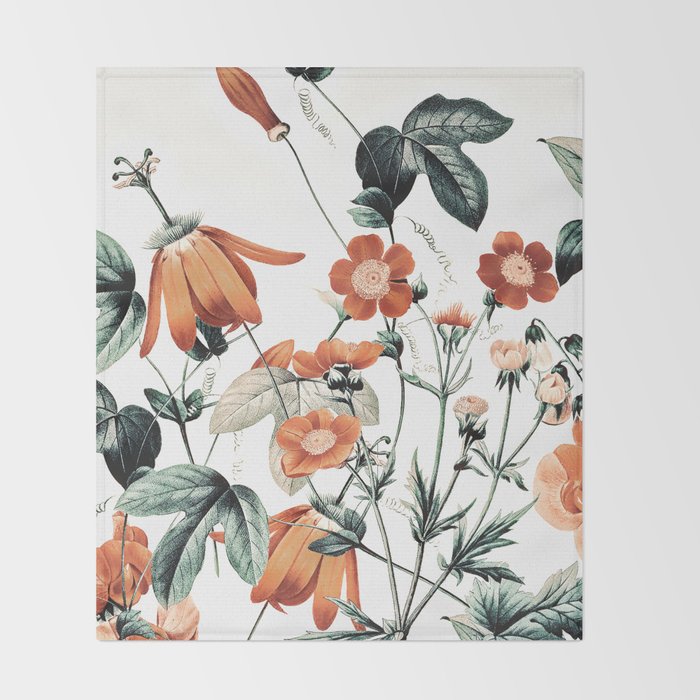 Wildflowers Throw Blanket Gallery Image 2