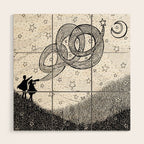 Bottling Starlight Wood Wall Art Gallery Image 1