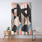 Tropical Girl 23 Window Curtain Gallery Image 5