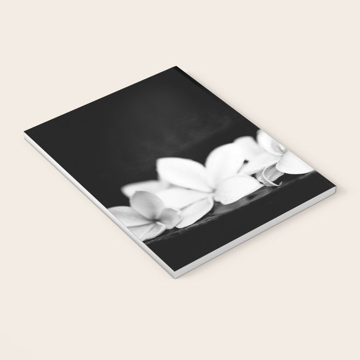 Singapore White Plumeria Flowers the Fragrance of Hawaii Notebook Gallery Image 3