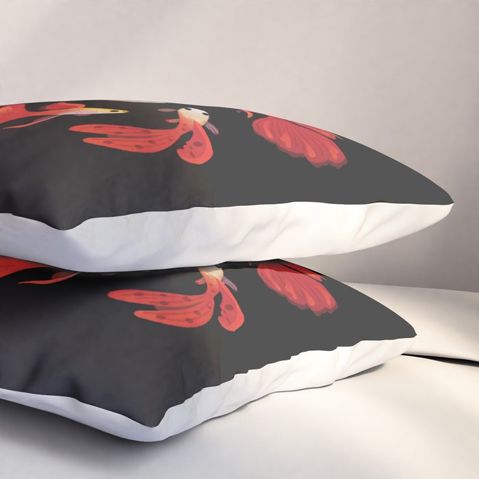 Red guppy Pillow Sham Gallery Image 3