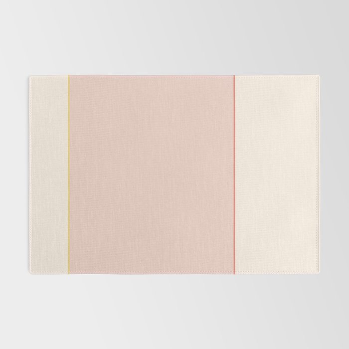 Subtle Spring Color Block - Soft Pink Rug Gallery Image 2