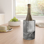Magical Washington Rainforest Black and White Wine Chiller Gallery Image 4