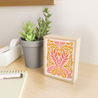 Colorful Folk Leaves  Mini Art Print Gallery Image 2