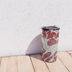 Spotted Fawn From Antique Persian Animal Rug Print Travel Mug Gallery Image 4