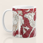 Spotted Fawn From Antique Persian Animal Rug Print Coffee Mug Gallery Image 3