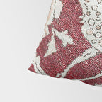 Spotted Fawn From Antique Persian Animal Rug Print Pillow Sham Gallery Image 4