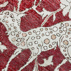 Spotted Fawn From Antique Persian Animal Rug Print Coffee Mug Gallery Image 2