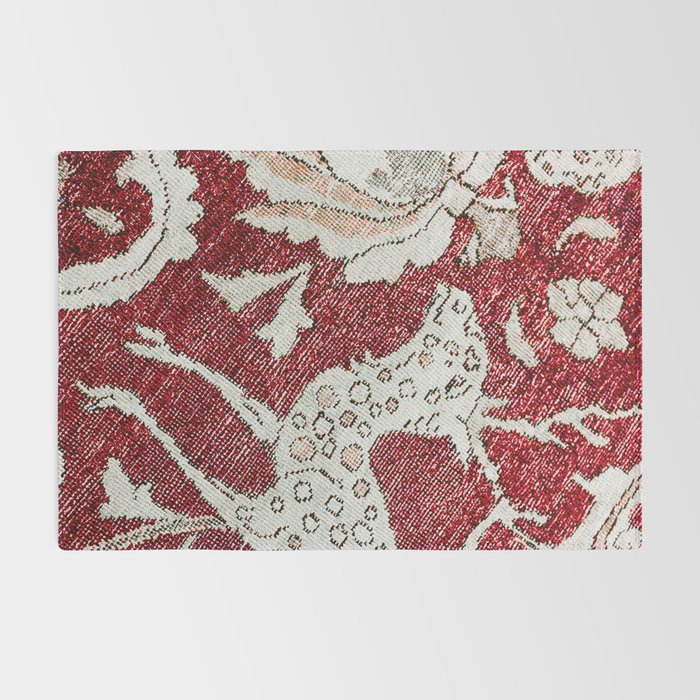 Spotted Fawn From Antique Persian Animal Rug Print Rug Gallery Image 2