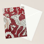 Spotted Fawn From Antique Persian Animal Rug Print Stationery Card Gallery Image 2