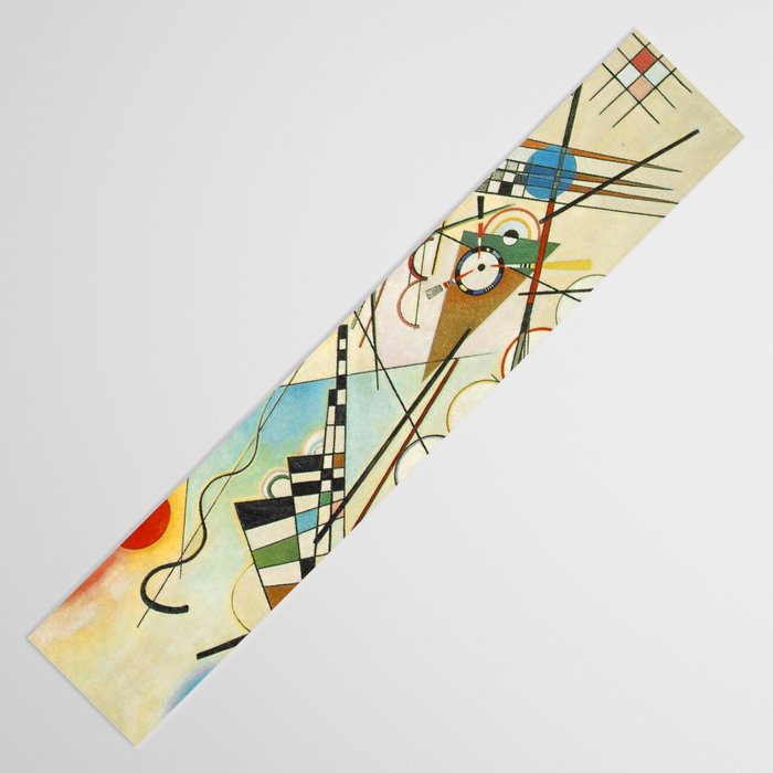 Wassily Kandinsky Composition 8 Table Runner Gallery Image 3