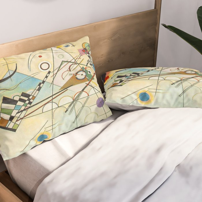 Wassily Kandinsky Composition 8 Pillow Sham Gallery Image 2