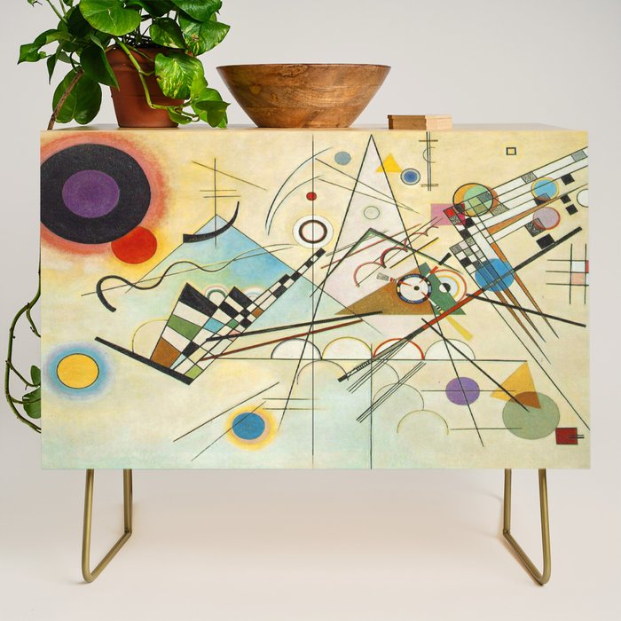 Wassily Kandinsky Composition 8 Credenza Gallery Image 1