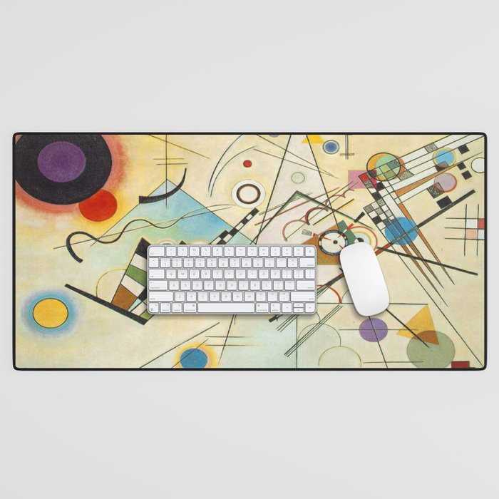 Wassily Kandinsky Composition 8 Desk Mat Gallery Image 1