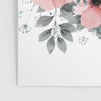 Watercolor Flower, Blush Pink and Gray, Floral Prints Poster Gallery Image 3
